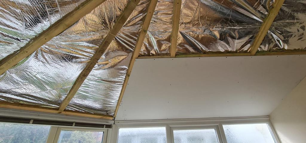 multi foil conservatory roof insulation